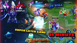 HEROES EVOLVED PSION -SUPER LATE GAME VS PRO WOLFRAM | 18 KILL GAMEPLAY