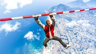 SCARY GTA 5 PARKOUR JUMPS CHALLENGE! - (GTA V Funny Moments)