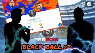 Young Stars Box draw|PES 2019 mobile pack opening