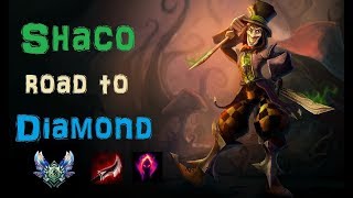 Shaco road to Diamond [Patch 8.6] League of Legends - Full Gameplay - Infernal Shaco