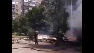 Донецк  Обстрел жилых кварталов Донецка 29  07  2014 Луганск,Ато,Донбасс