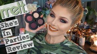 MELT Cosmetics She's In Parties Stack | Review & Swatches