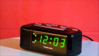 Timelink 88141 Loud Digital LED Electric Alarm Clock