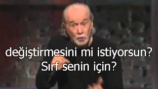 George Carlin - Religion is bullshit Din palavradır ( Türkçe altyazılı)