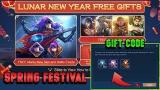 MLBB: Spring Festival | Free Skin on Lunar New Year Event + Limited Gift Code