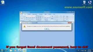 Crack Excel Unknown Password within Seconds