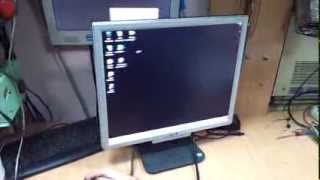Неисправности монитора LCD / Malfunction of the LCD