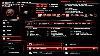 MSI Z170A Gaming Pro - BIOS