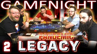 Pandemic Legacy GAME NIGHT!! #2 "January 2nd Attempt"