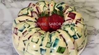 GELATINA MOSAICO DE PIÑA