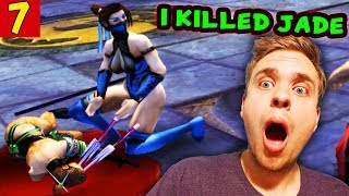 Mortal Kombat: Shaolin Monks #7. Kung Lao vs. SEXY GIRLS: Kitana, Mileena and Jade. *HIGH QUALITY*