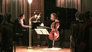 Vocalise by Rachmaninov, Peter Bruns / cello, Annegret Kuttner / piano, live