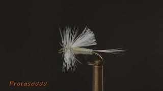 Верховая мушка  «Подёнка» на двойнике