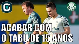 Palmeiras quer quebrar tabu do Morumbi - Gazeta Esportiva (25/05/17)