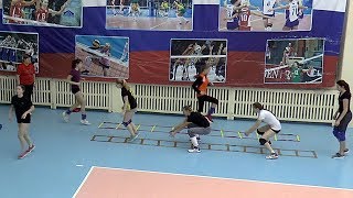 Детский волейбол. Девушки. Обучение