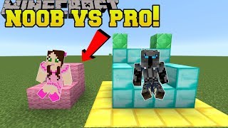 Minecraft: NOOB VS PRO!!! - BUILD BATTLE!! - Mini-Game