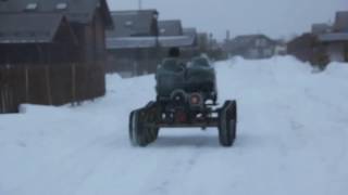 Гусеничный вездеход(своими руками)