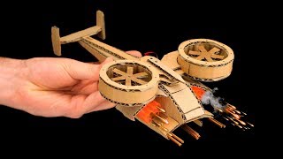 Как сделать ВЕРТОЛЕТ из фильма AVATAR СКОРПИОН AT-99 из картона