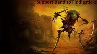 League of Legends Support Bandito Fiddlesticks Full Game Commentary
