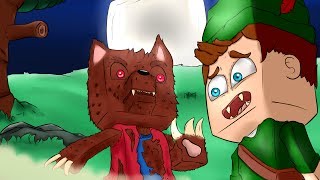 MINECRAFT : MEUS VIZINHOS SE TRANSFORMARAM EM LOBISOMEM !!!