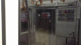 巣鴨駅通過と緊急地震速報