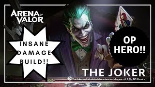 Arena of Valor JOKER Gameplay (The Valiant Server)!! ARCANA/BUILD!!