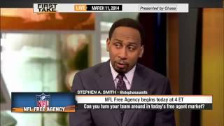 Does the NFL Free Agent Market Cause Overspending     ESPN First Take