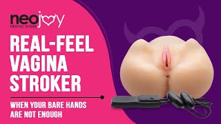 Neojoy Male Masturbator - Real-feel vagina stroker