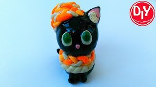 ??? Котенок из простого пластилина покрытый эпоксидной смолой.