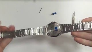 Как укоротить браслет на часах (shorten bracelet on the watch)