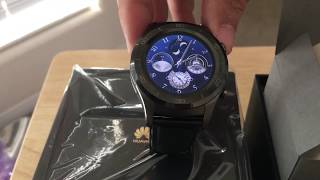 Huawei Watch 2 Android Wear 2 With Nougat 7 Smartwatch Unboxing 5-31-17