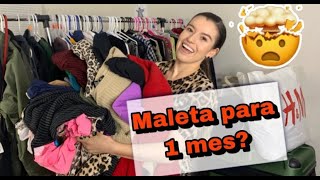 Depuración de ropa- haciéndo mi maleta