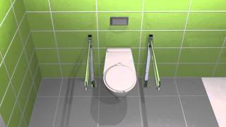 Strefa wc - ubikacja dla osób niepełnosprawnych