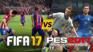 "¡¡FIFA 17 VS PES 2017!!" | ¿CUAL ES MEJOR? | MIS IMPRESIONES | ByDiegoX10