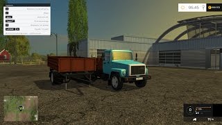 Farming simulator 15 МОД ГРУЗОВИК ГАЗ GAZ SAZ 35071 & SAZ 83173 V 1.0