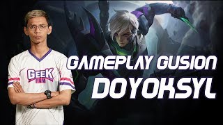 DOYOK DIKASI GUSION? GEEK FAM AUTO PESTA KILL | EX TOP GLOBAL GUSION