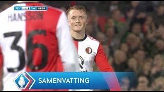 Highlights KNVB Beker: Feyenoord - AVV Swift (25/10/2017)