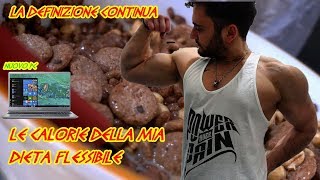 LE CALORIE DELLA MIA DIETA FLESSIBILE IN DEFINIZIONE - NUOVO PC