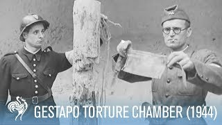 Gestapo Torture Chamber Found Under Eiffel Tower (1944) | War Archives