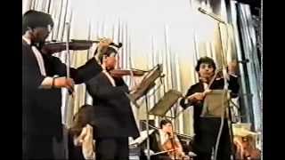 A. Vivaldi -Concerto for 3 violins and strings, F major, RV 551.