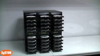 Systor Daisy Chain CD DVD Duplicator Copier Tower 1080p HD