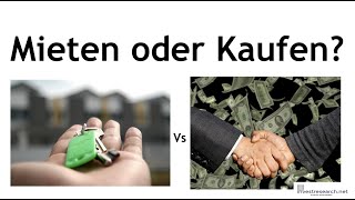 Soll man Immobilien mieten oder kaufen? Eine Beispielrechnung der Rendite beim Immobilienkauf
