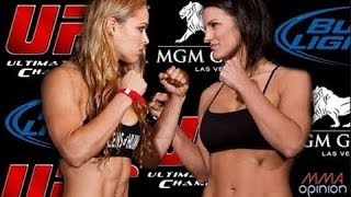 Gina Carano vs. Ronda Rousey