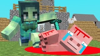 "Pig Life" (Minecraft Animation) | Parody |