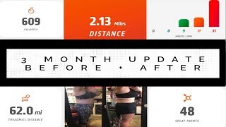 3 MONTH UPDATE | BEFORE + AFTER | ORANGETHEORY FITNESS