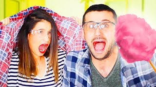 אל תנסו את זה בבית!!!! מכניסים אצבעות לבלנדר ומכינים שיערות סבתא!?!?