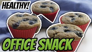 Super Moist And Easy Blueberry Muffins Recipe (ANTI-MUFFIN TOP MUFFIN) | LiveLeanTV