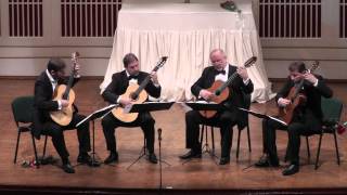 Ivannikov guitar quartet - П.Полухин  Фантазия на тему"Щедрик" Леонтовича