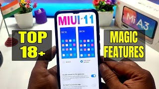 Mi A3, Top 18+ Magic Features on MIUI 11, [ Hindi ] Full Details Review,