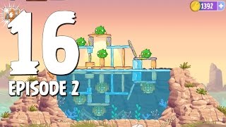 Angry Birds Stella Level 16 Episode 2 Beach Day Walkthrough